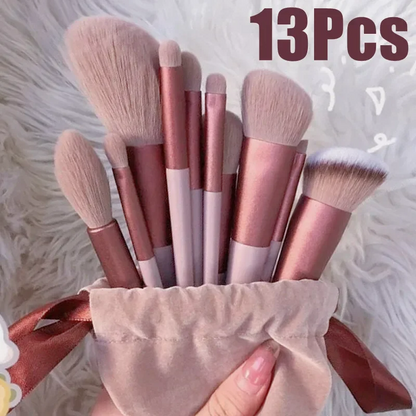 Glamour13 Beauty Brush Set - TransGlobalStore Co