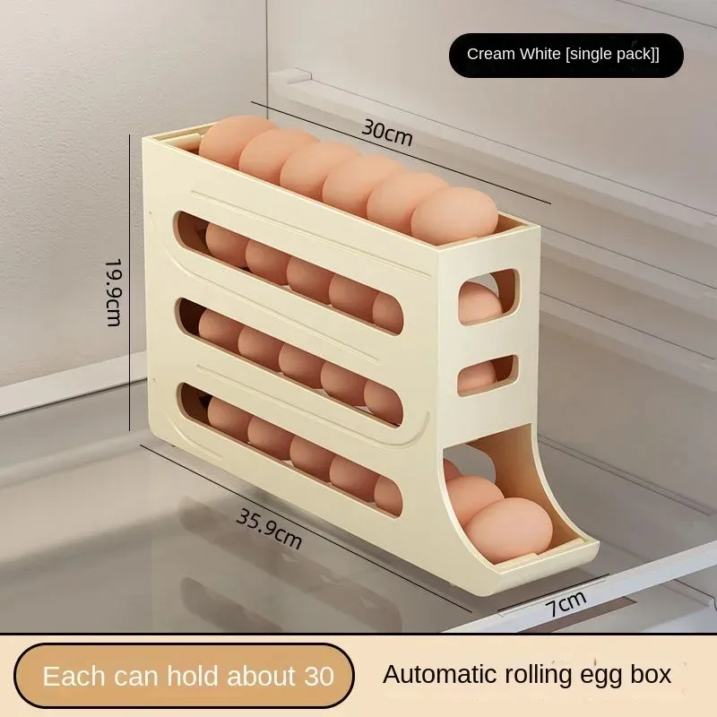 EggRoller Fridge Storage - TransGlobalStore Co