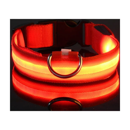 GlowGuard LED Pet Safety Collar - TransGlobalStore Co