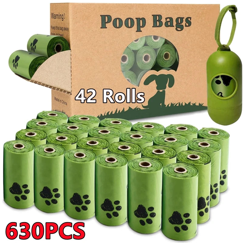 EcoPaws Waste Bags – Scented Biodegradable Pet Poop Bags & Dispenser