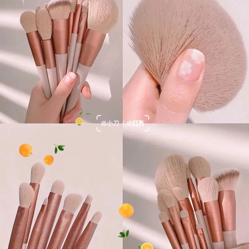 Glamour13 Beauty Brush Set - TransGlobalStore Co