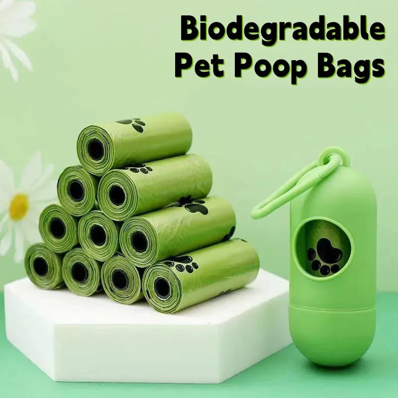 EcoPaws Waste Bags – Scented Biodegradable Pet Poop Bags & Dispenser